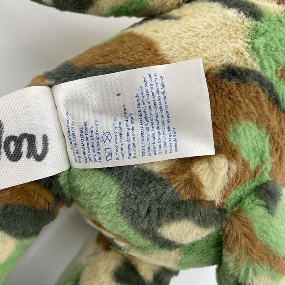 Build-A-Bear Great Wolf Lodge Camo Wolf Plush Camouflage 2022 Stuffed Animal - Picture 8 of 11